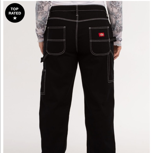 Black dickies carpenter pants - Picture 3 of 7